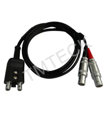 Cáp đôi siêu âm dài 1.5m Đầu cắm LEMO00 sang Dual Lemo1