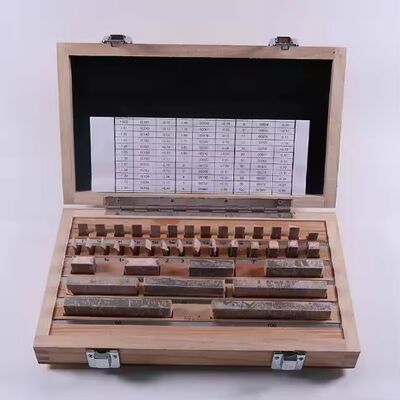 Chứng nhận Gage Block Set 38 PCs Grade 0 Slip Jo Blocks 1-100mm được làm bởi Tmteck