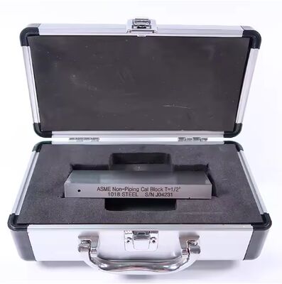 Khối Hiệu Chuẩn ASME Không Ống T=1/2 Inch ASME TYPE 1018 Thép Khối Hiệu Chuẩn Sóng Cắt UT (Độ dày 1/2 Inch)