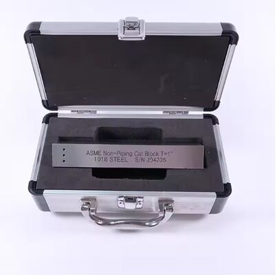 Khối Hiệu Chuẩn ASME Không Ống T=1 Inch ASME Loại 1018 Thép Khối Hiệu Chuẩn Sóng Trượt UT (Độ Dày 1 Inch)