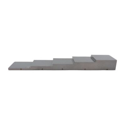 5 bước khối hiệu chuẩn siêu âm với độ dày 2-4-6-8-10 MM và các vật liệu khác nhau