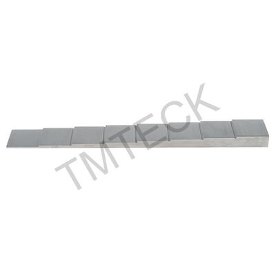 7075 Thép nhôm 8 bước khối hiệu chuẩn với 1-2-3-4-5-6-7-8mm Độ dày cho thử nghiệm siêu âm