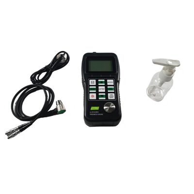 TM210 PLUS Bộ đo độ dày siêu âm với phạm vi đo 0,75mm ~ 300.0mm, màn hình LCD 128 * 64 và bảo hành 2 năm